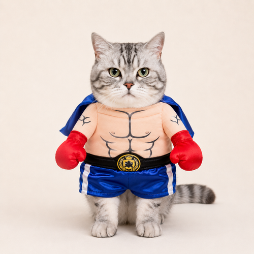 🥊 Boxer Cat